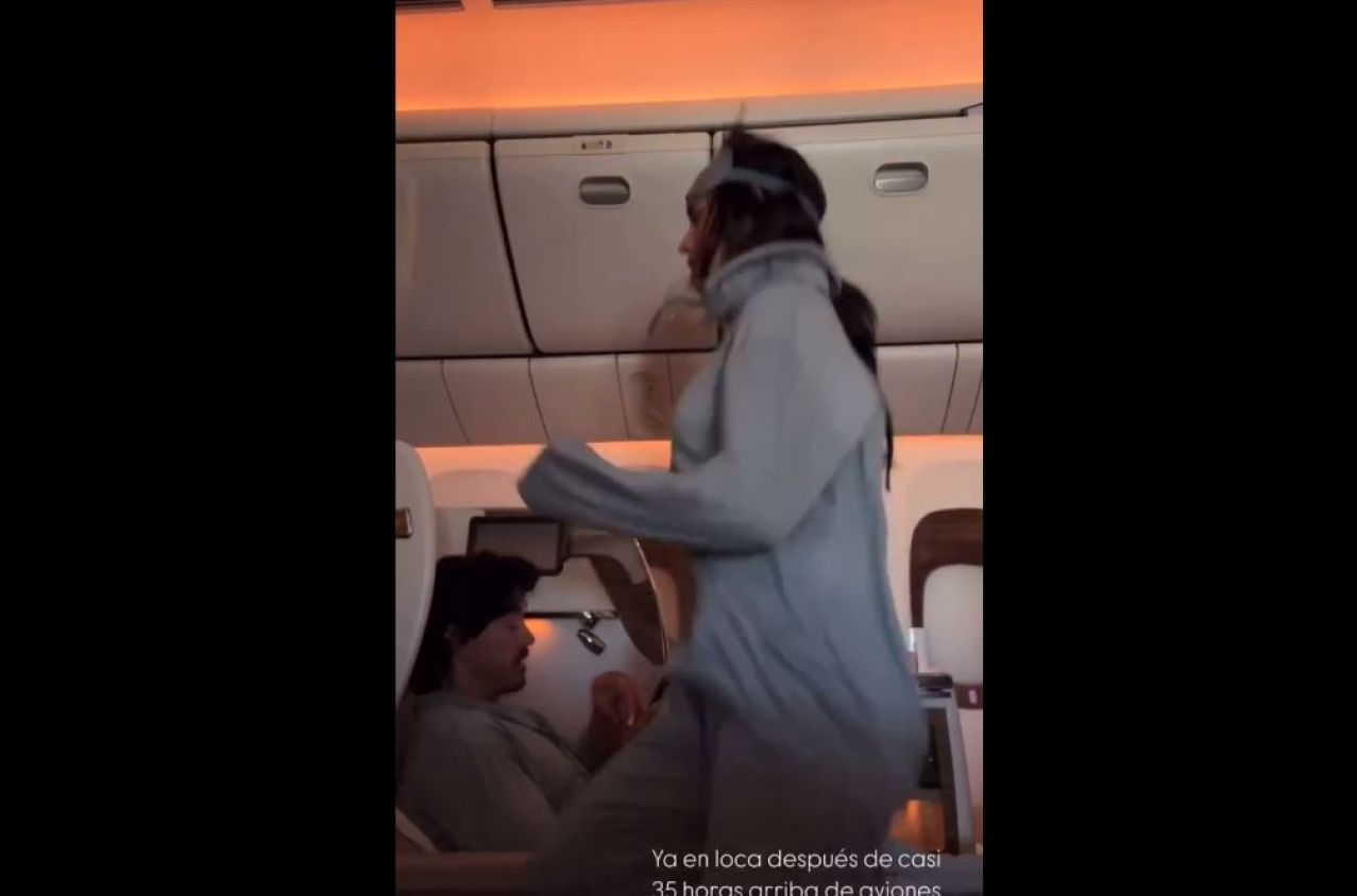 Bárbara de Regil hace ejercicio en vuelo y genera polémica: ¿exageración?