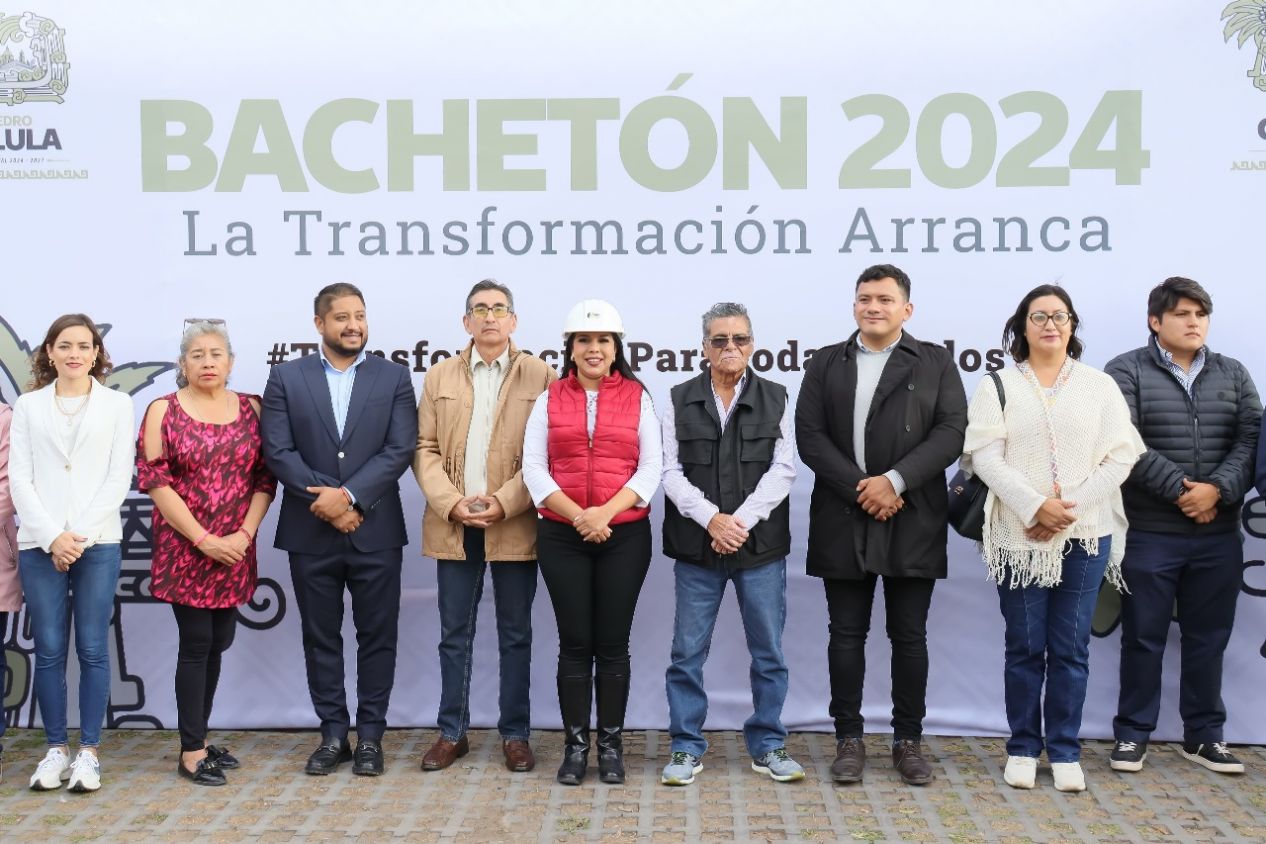 Anuncia Tonantzin Fernández programa "Bachetón 2024" para San Pedro Cholula