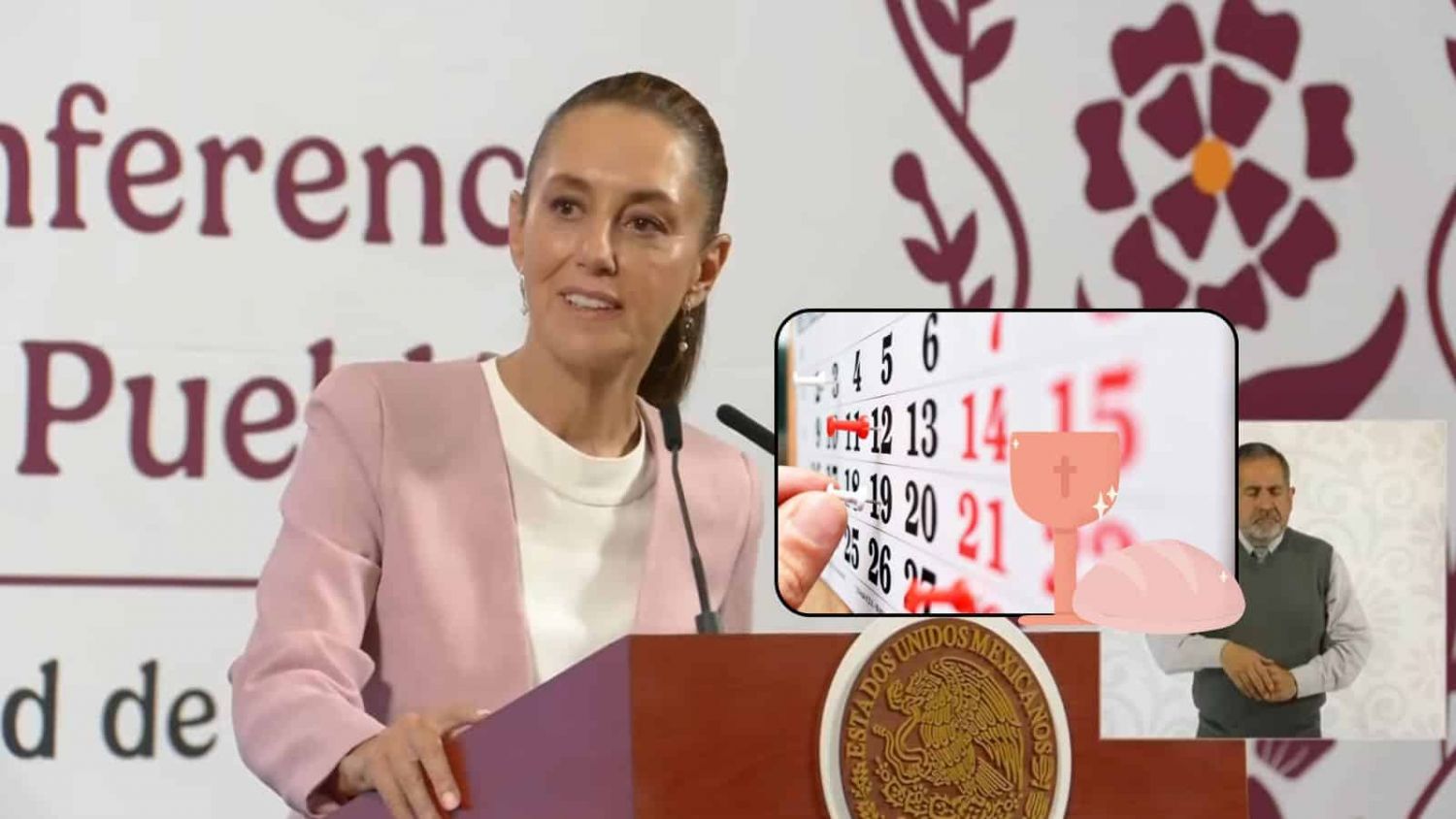 No habrá Mañanera del Pueblo Jueves y Viernes Santo, anuncia Sheinbaum