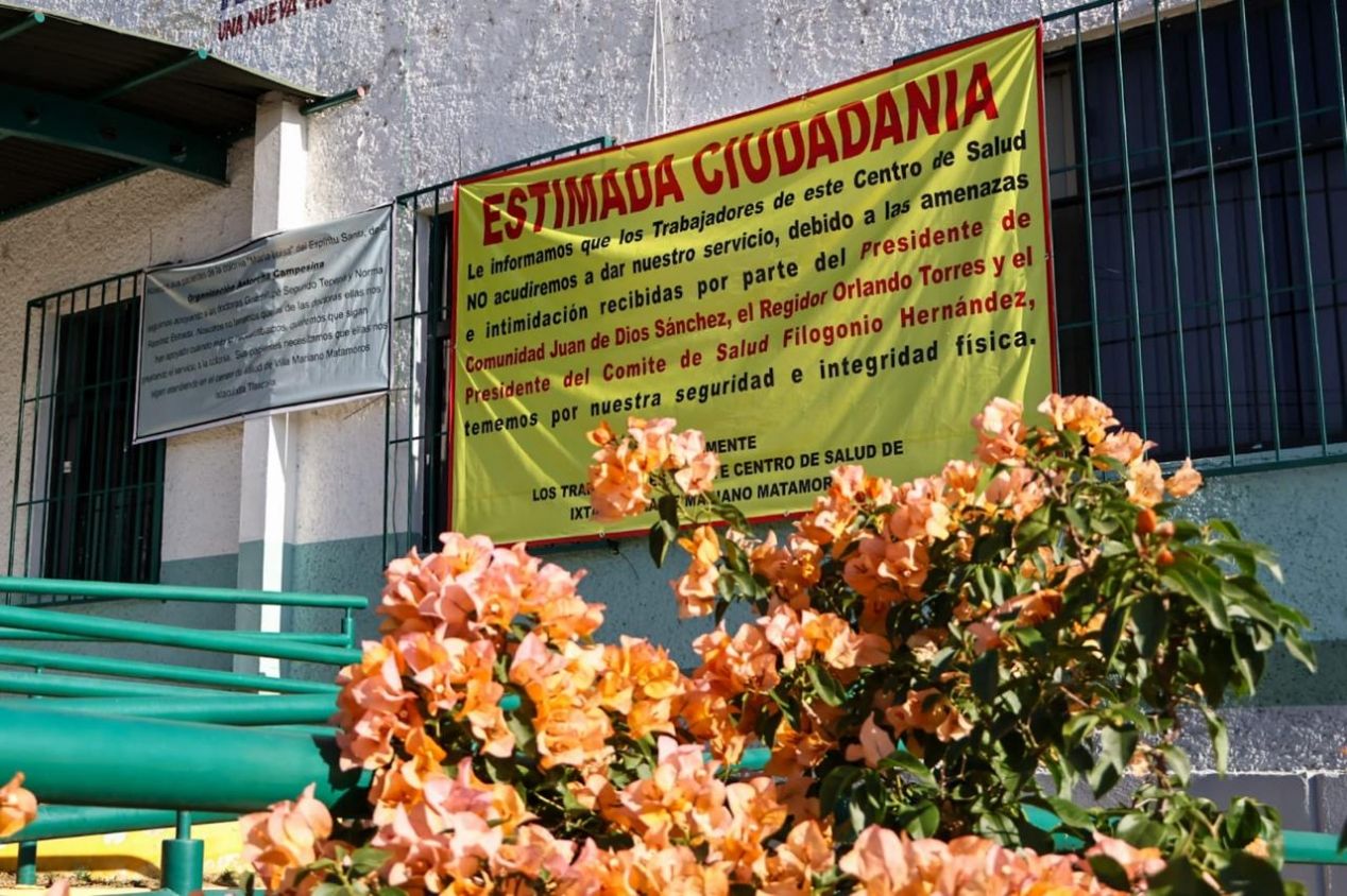 Cierra Centro de Salud en Ixtacuixtla por amenazas al personal