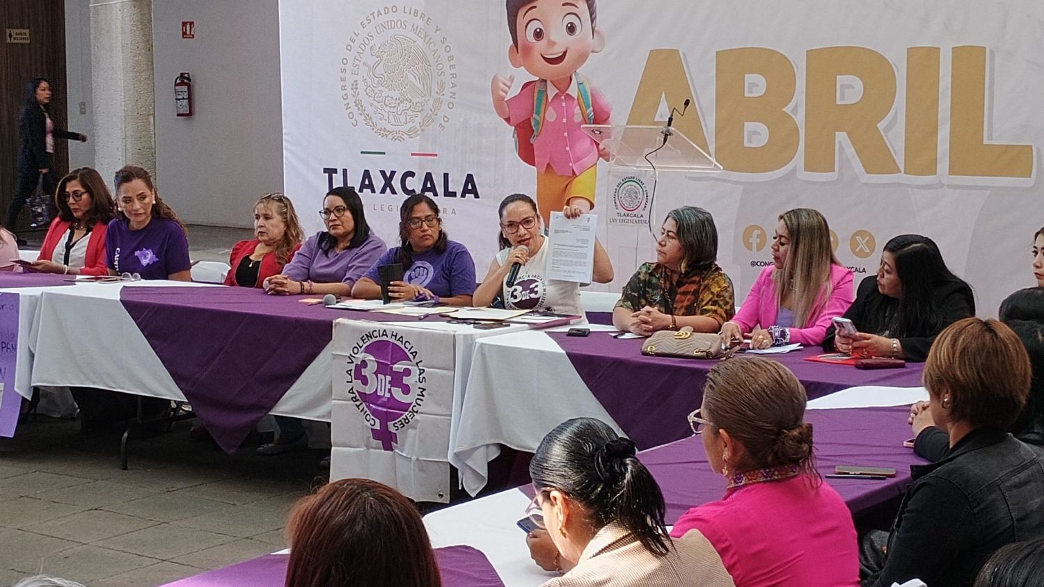 Exigen aplicar la Ley 3 de 3 en los municipios del estado de Tlaxcala