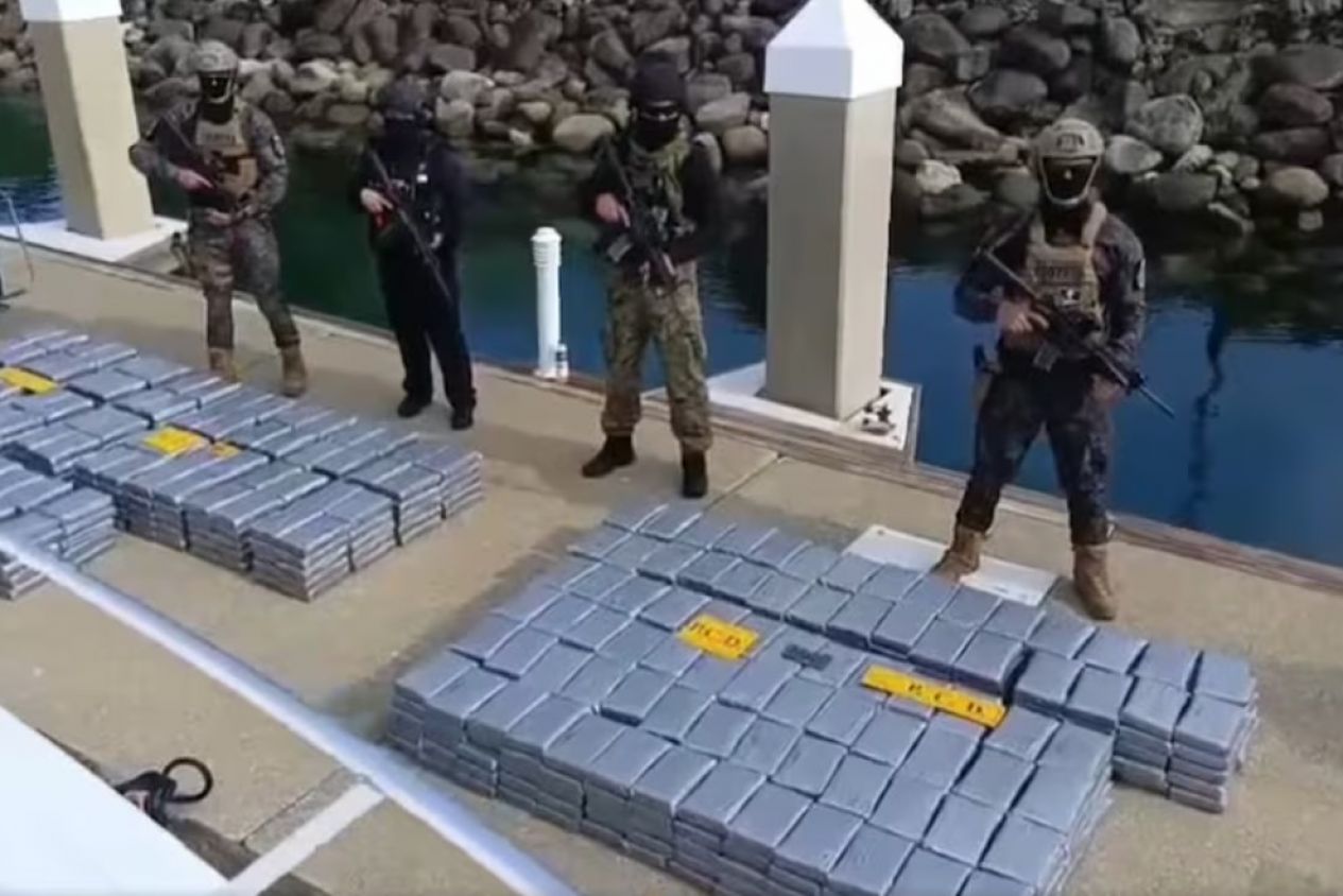 Costa Rica detiene a tres mexicanos con 840 kilos de cocaína en yate de lujo