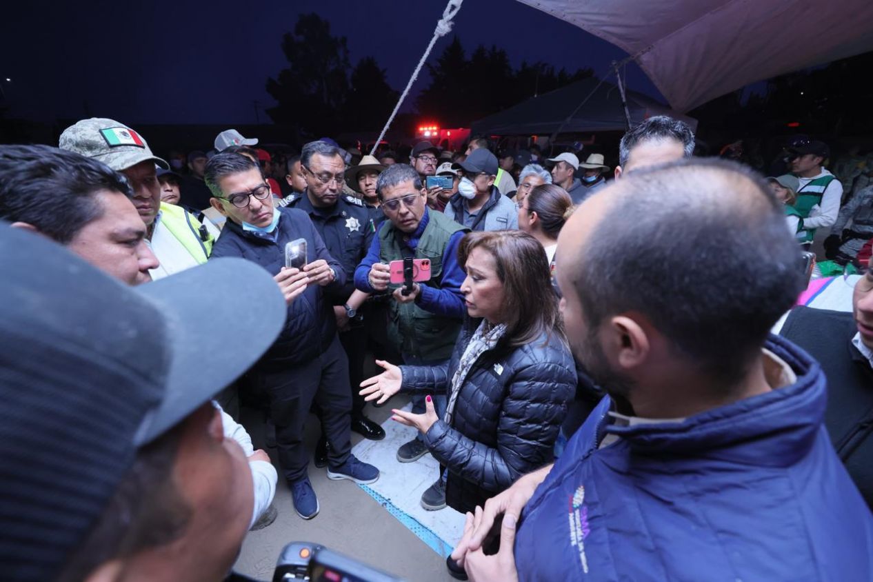 Atltzayanca exige más apoyo a las autoridades para sofocar incendio en San Gabriel