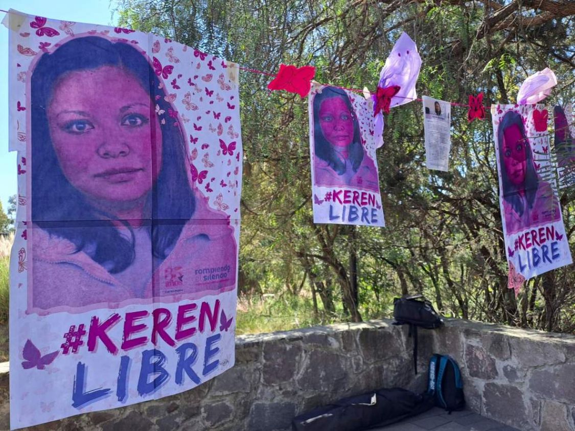 Urgen liberación de Keren Selsy, víctima de tortura y detención arbitraria en Tlaxcala