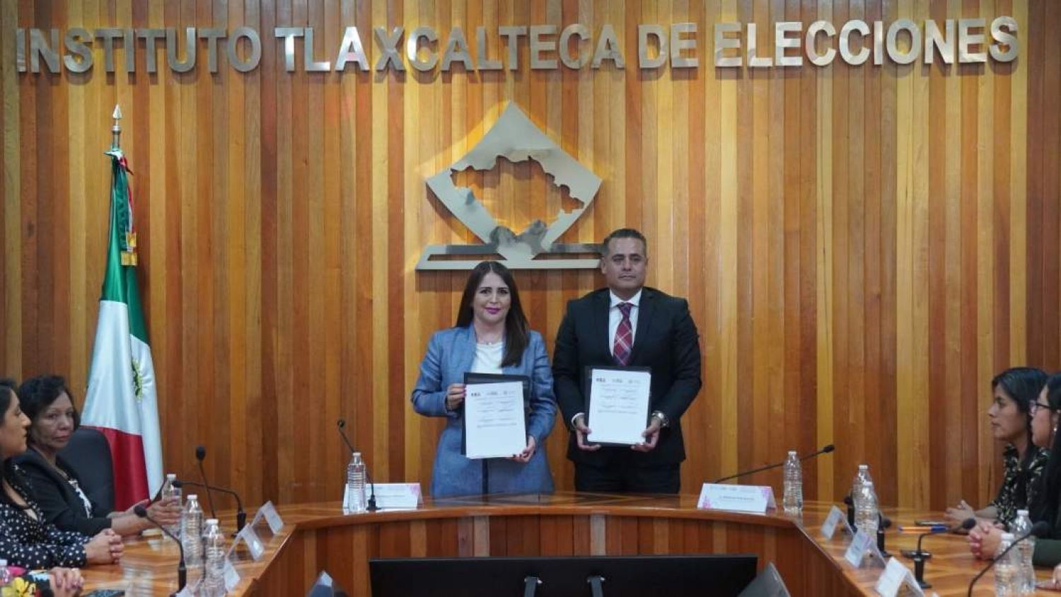 ITE y Poder Judicial de Tlaxcala firman acuerdo clave para elecciones 2024-2025