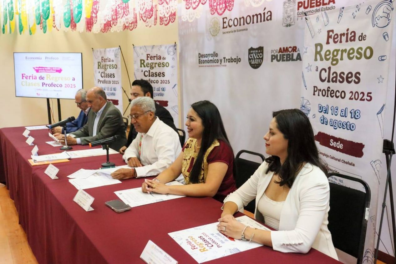 San Pedro Cholula presenta la Feria de Regreso a Clases 2025 