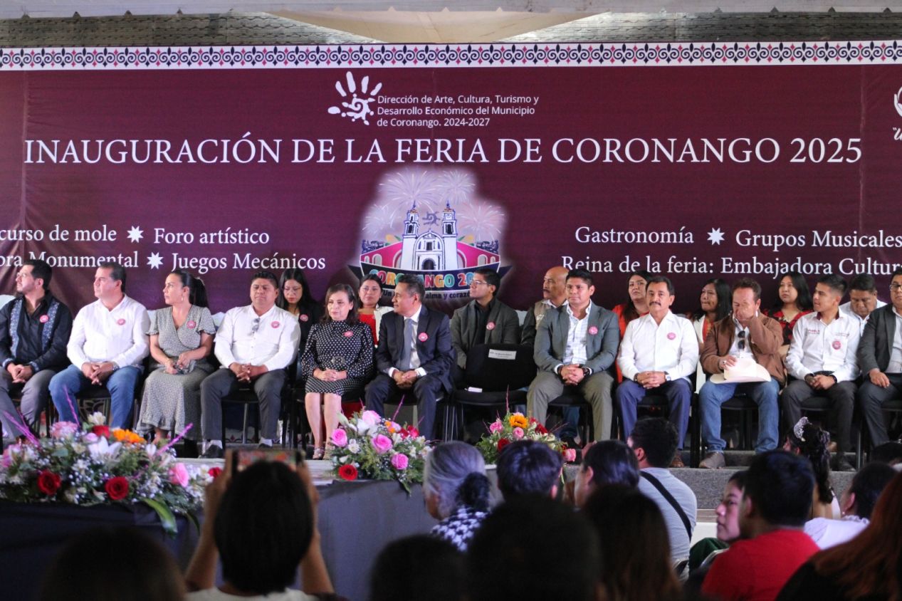 Con tradición y cultural, Coronango inicia su Feria Patronal