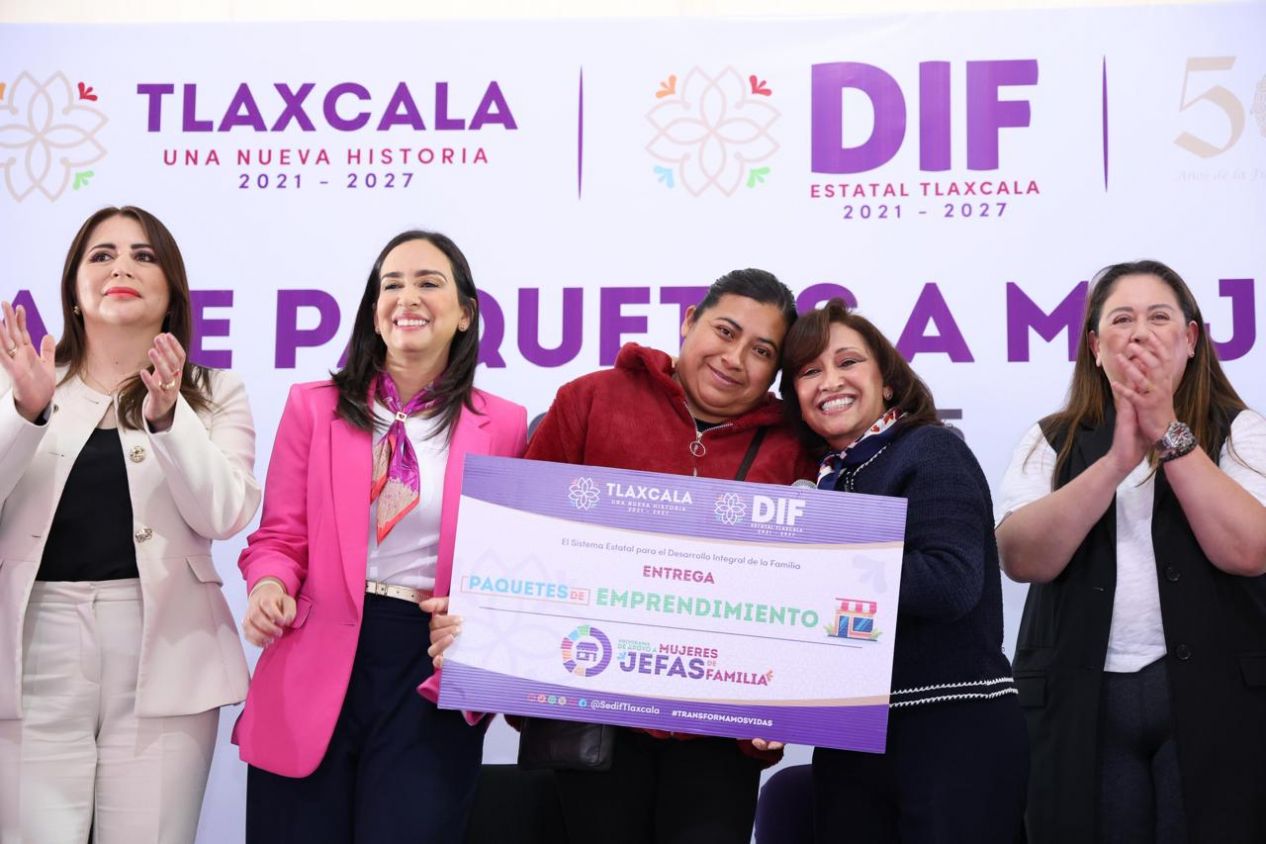 Tlaxcala impulsa a jefas de familia y fortalece participación femenina en seguridad
