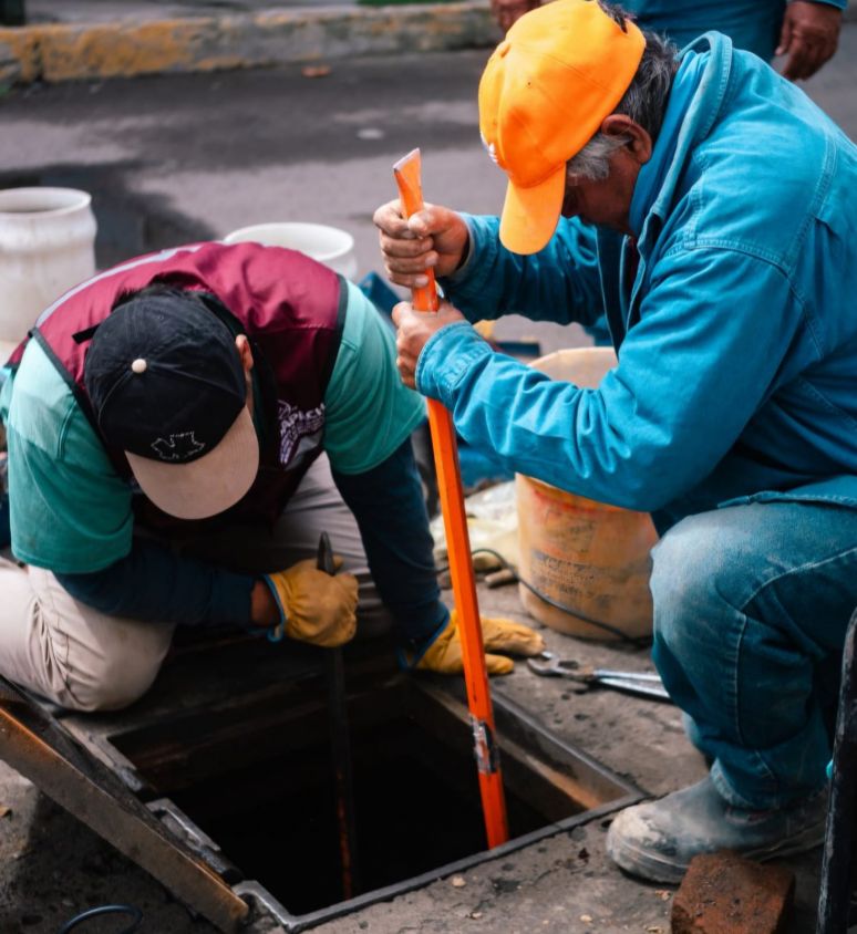 Realiza Sosapac mantenimiento correctivo en caja de válvulas de distribución
