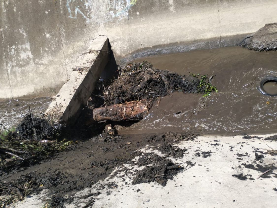 Atiende Tonantzin Fernández reporte ciudadano y retira escombro del río Rabanillo