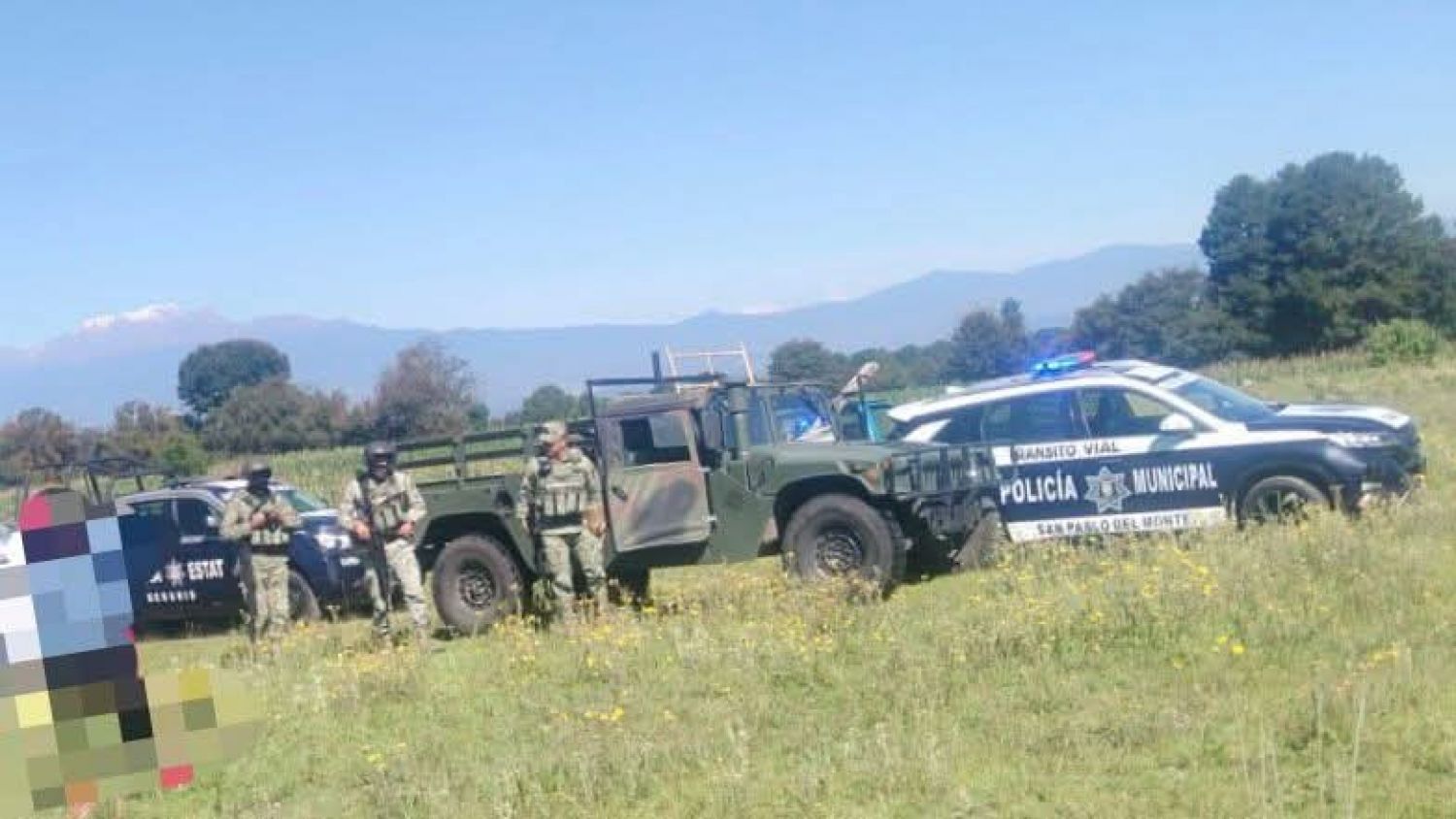 Encuentran cadáver en pozo de agua en zona alta de San Pablo del Monte; el hombre estaba desaparecido