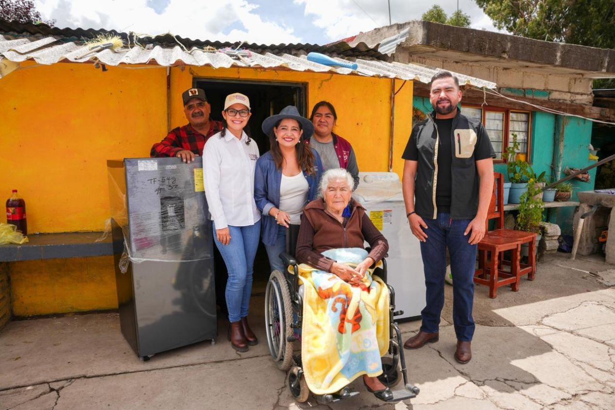 Apoyos emergentes para damnificados por desborde en Tlaxcala