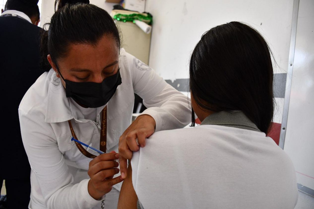 Tlaxcala refuerza vacunación infantil para prevenir el sarampión