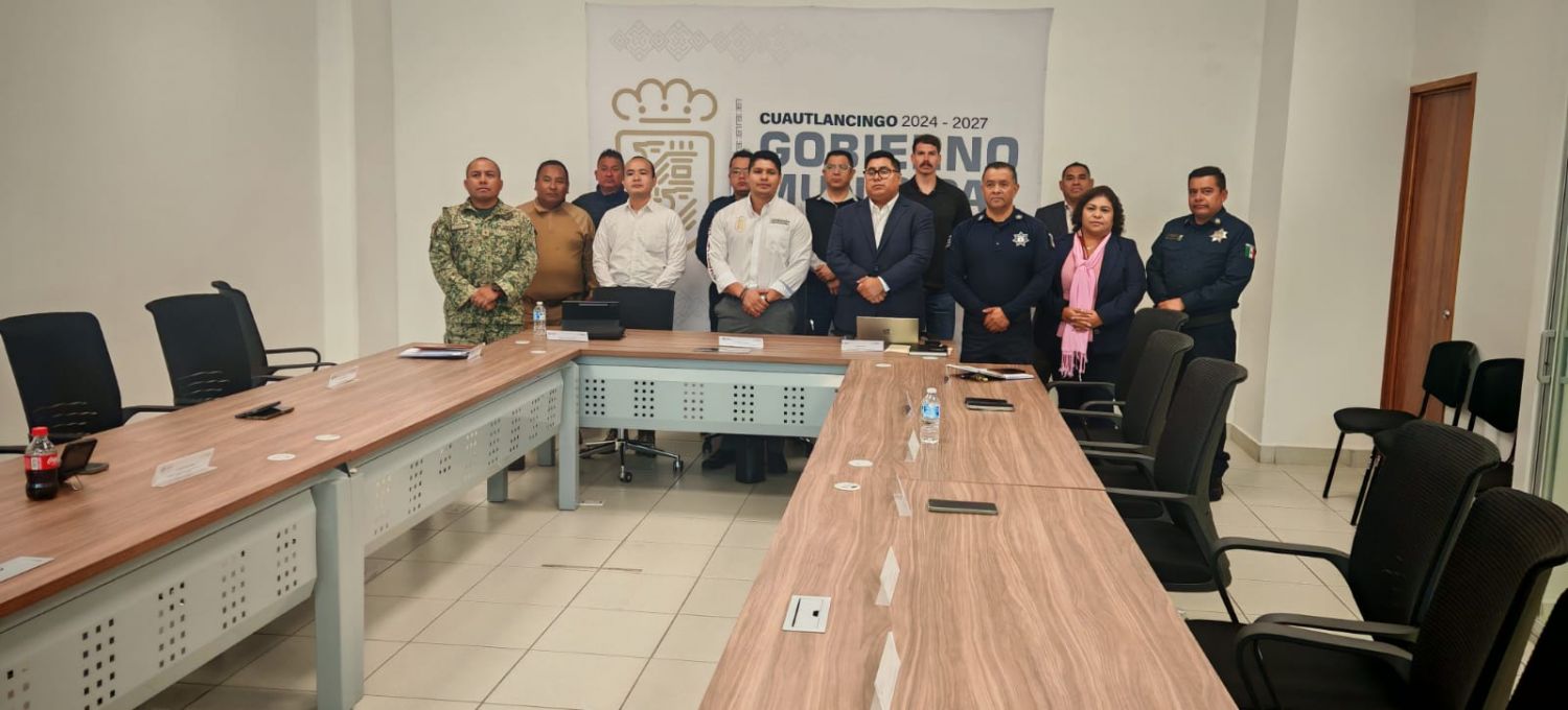 Cuautlancingo sede de Mesa de Trabajo Intermunicipal para fortalecer la seguridad en zona conurbada