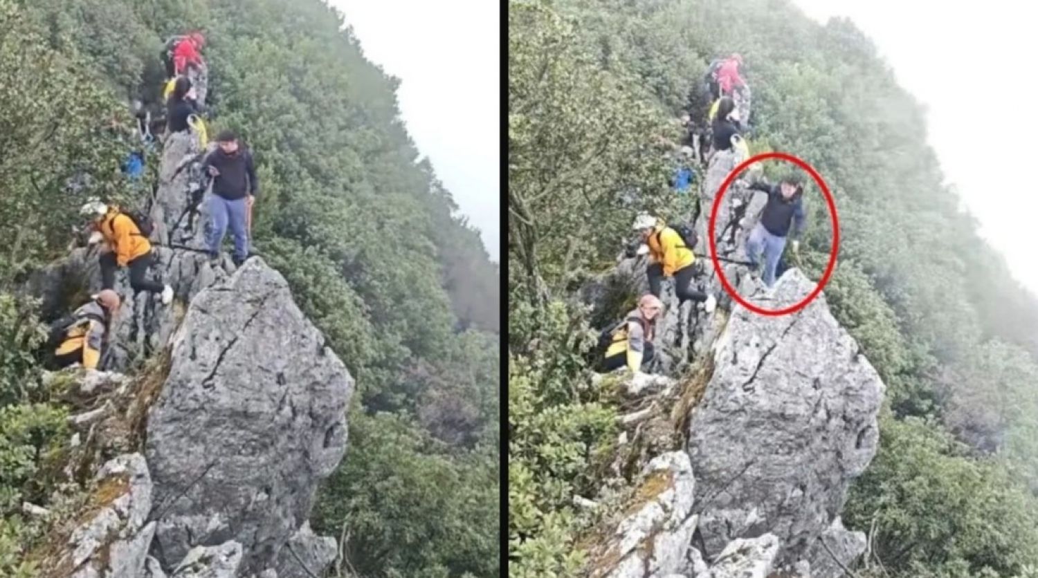 El momento que casi termina en tragedia