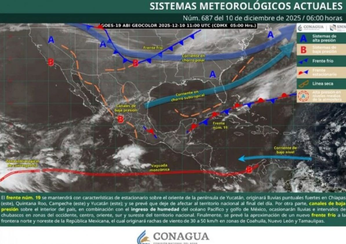 Un miércoles de contrastes en todo México