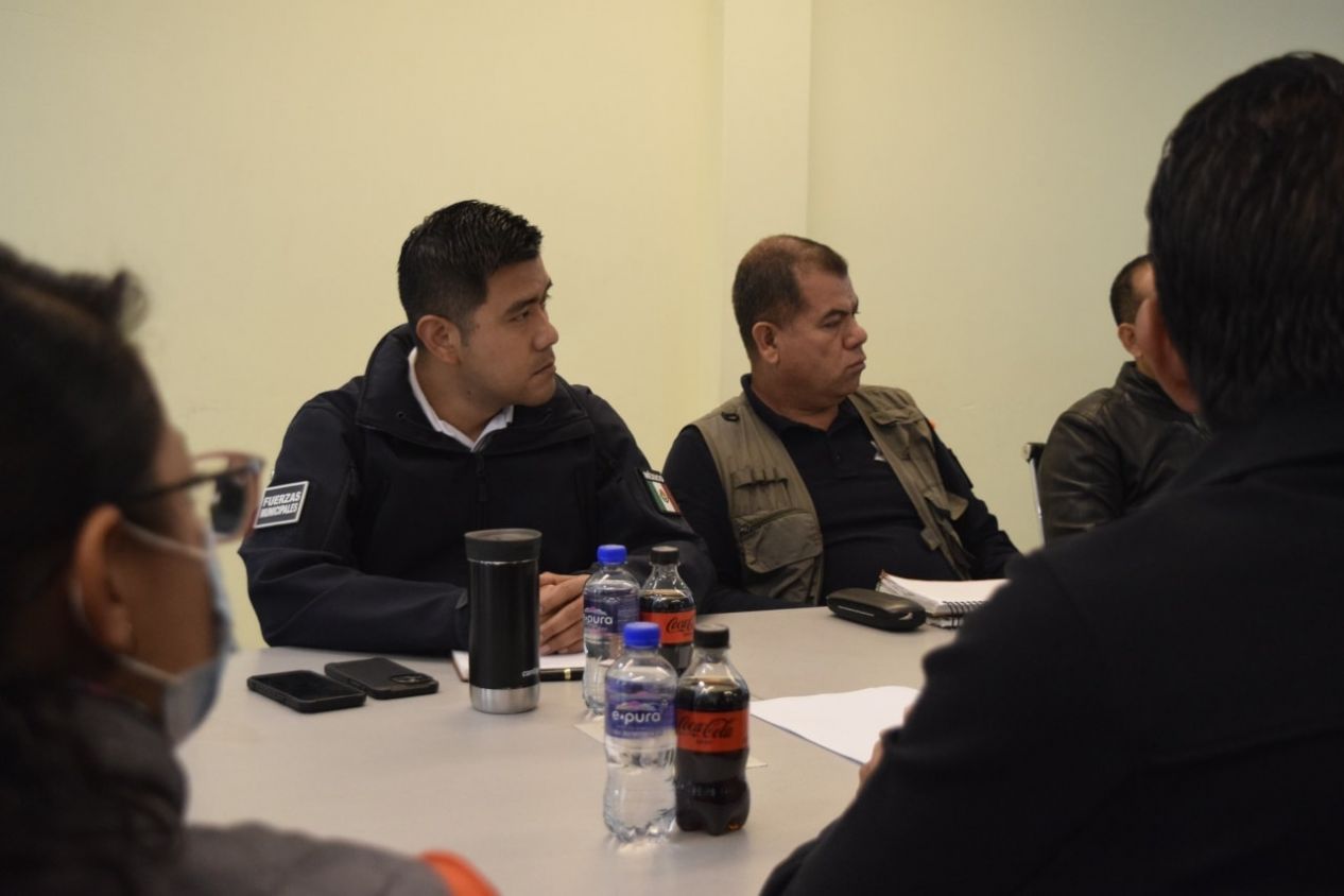 Se instala en Cuautlancingo "Mesa de trabajo de seguridad" con San Pedro Cholula