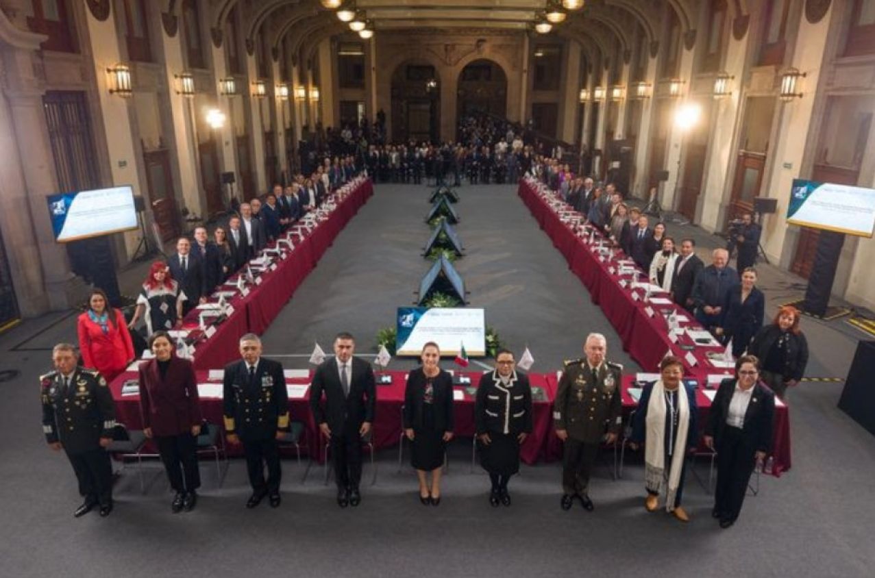 Sheinbaum destaca avances históricos en seguridad nacional