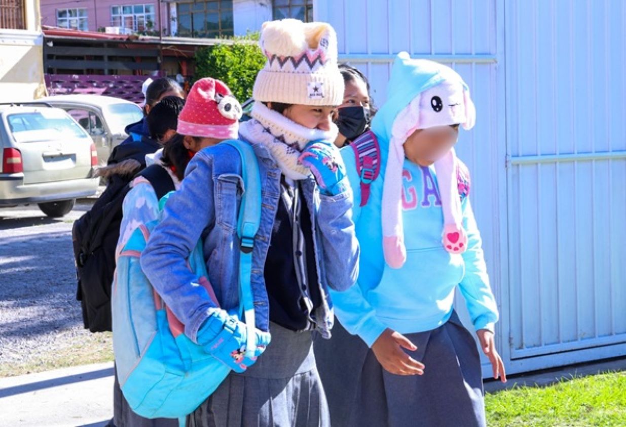 Adelantan vacaciones de invierno en Tlaxcala por frentes fríos e influenza