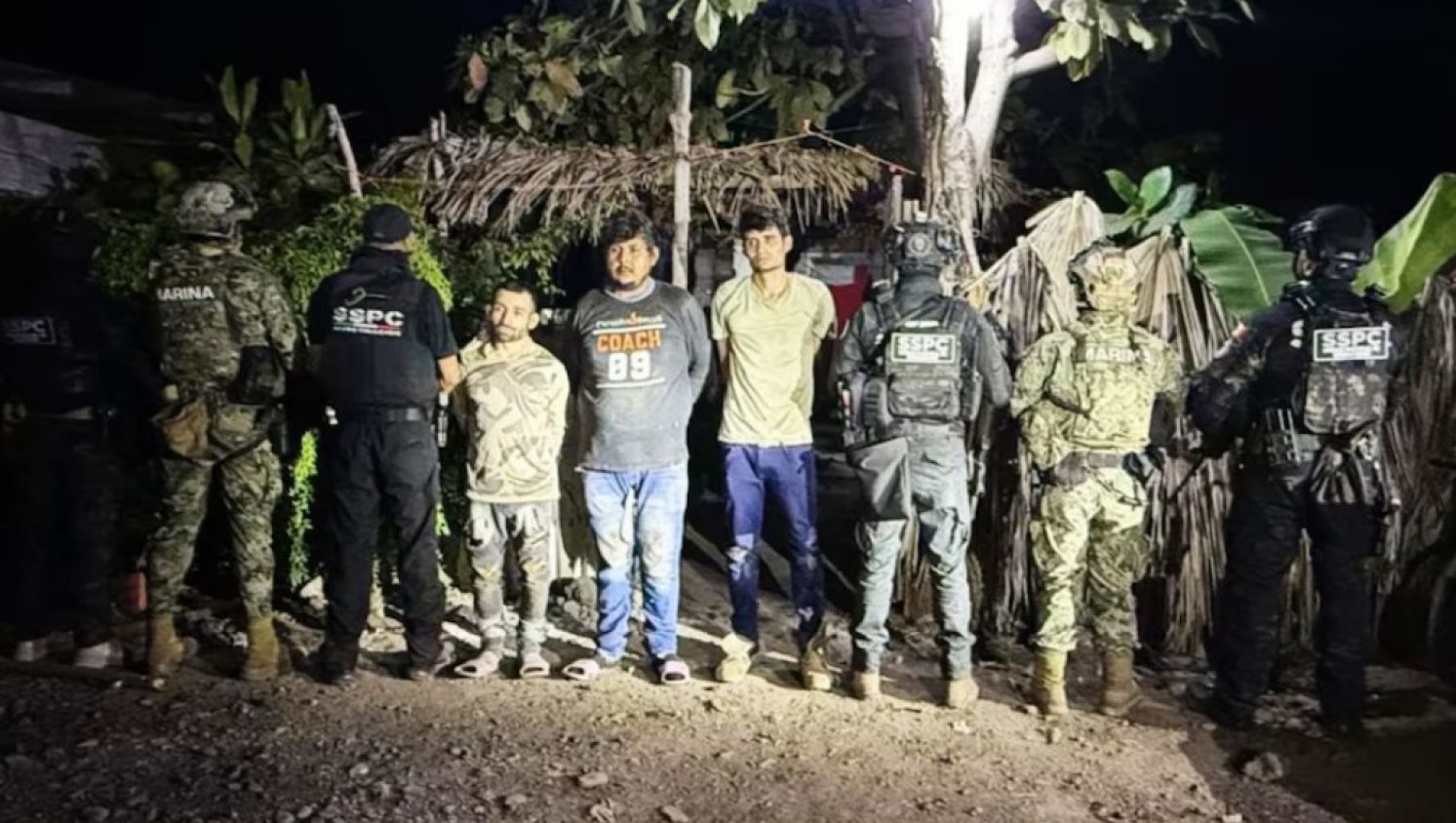 Detención de tres extorsionadores clave de Los Blancos de Troya en Michoacán