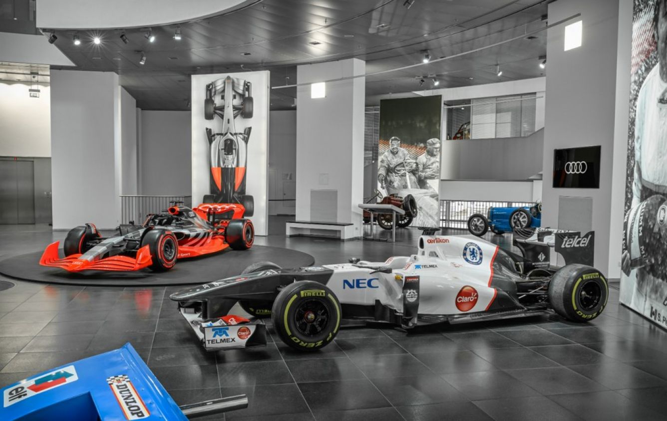 Una exposición histórica que conecta el pasado con el futuro de Audi en la F1