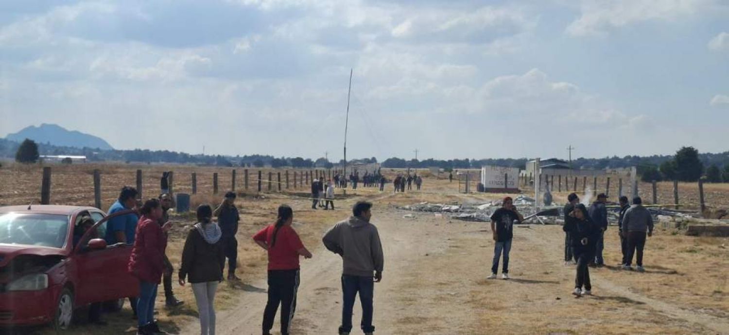 Explosión en polvorín de Xaloztoc sacude Tlaxcala y deja un muerto