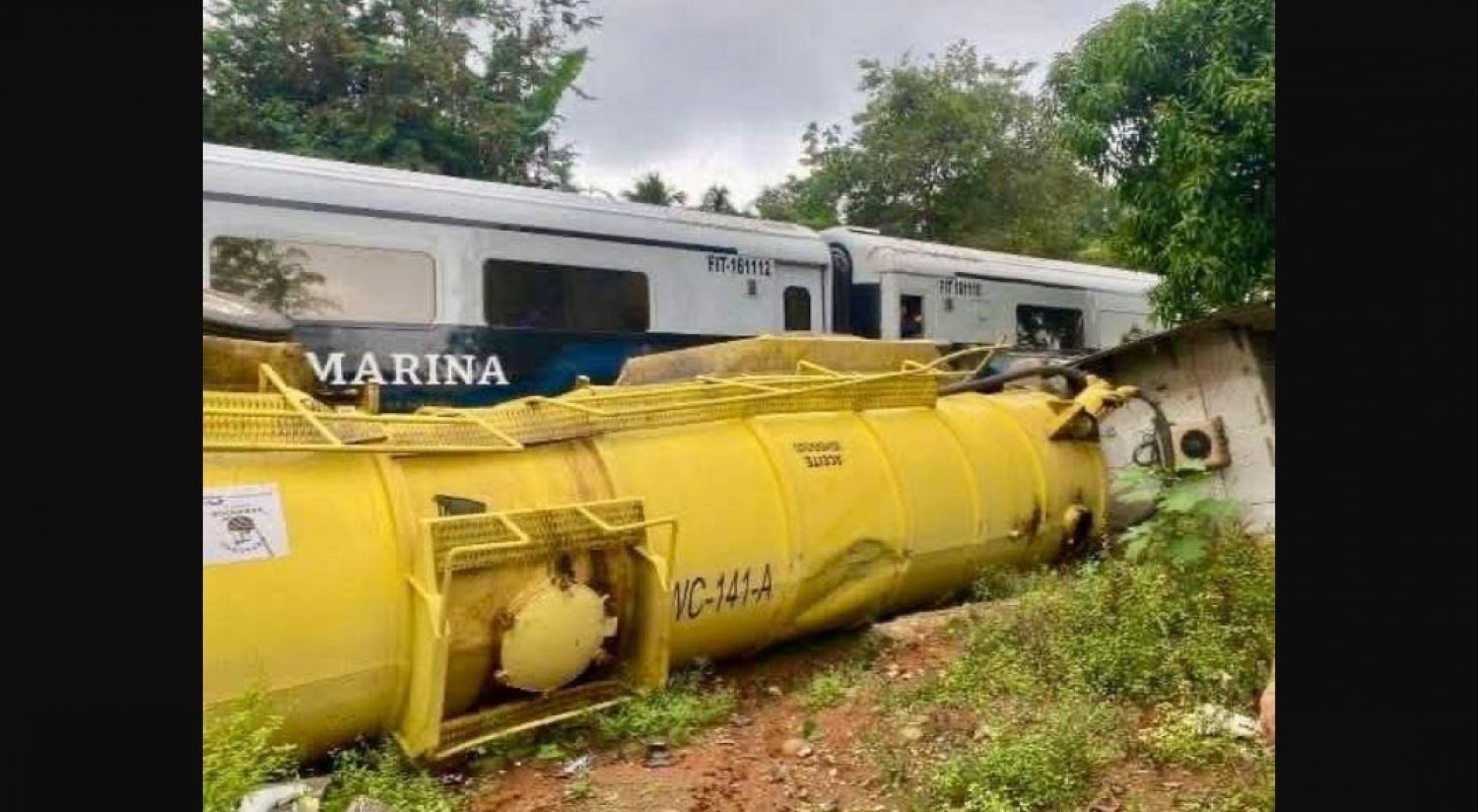 Choque del Tren Interoceánico genera alarma en Chiapas