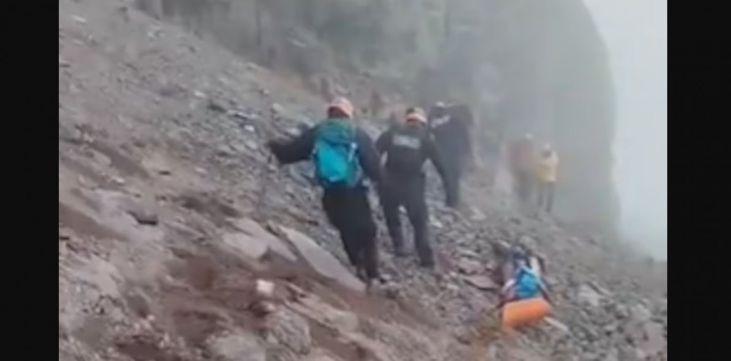 Recuperan el cuerpo de Roberto Montoya tras intensa operación de rescate