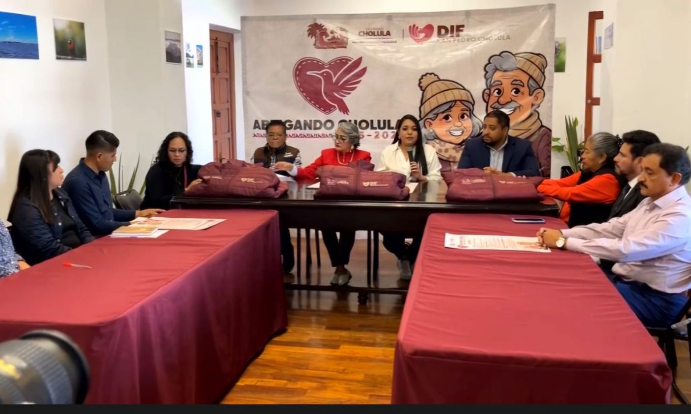 Abren convocatoria del programa “Abrigando Cholula”; amplían edad de acceso a partir de los 57 años