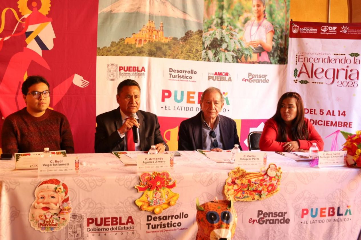 Presenta Armando Aguirre el programa “Encendiendo la Alegría 2025”