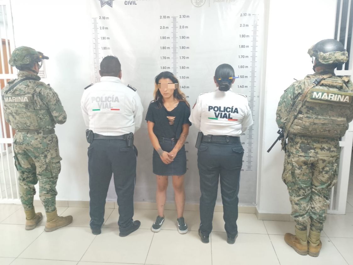 SSCyPC de Cuautlancingo detiene a mujer por detentación de vehículo 