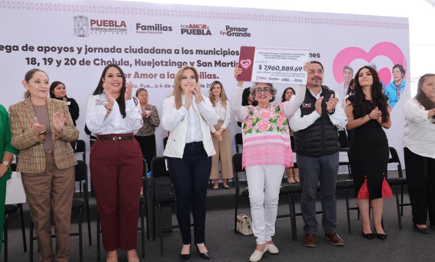 Inclusión y acompañamiento para todas las familias poblanas