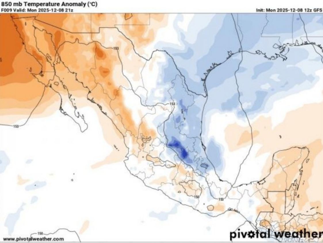 Llega el Frente Frío 19 y Puebla se pone en alerta