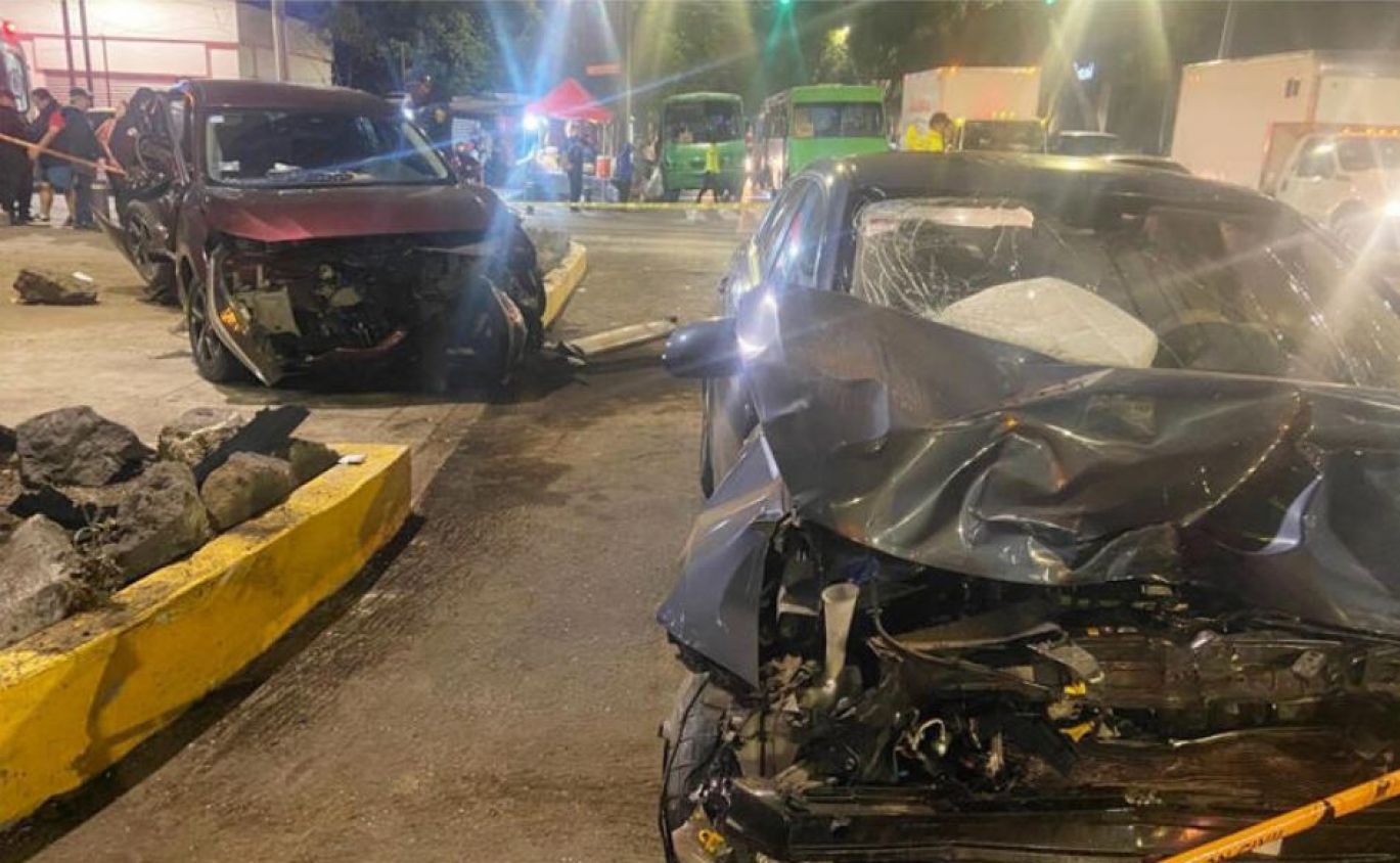 Fatal choque en La Viga: un muerto, un herido y fuga de conductor