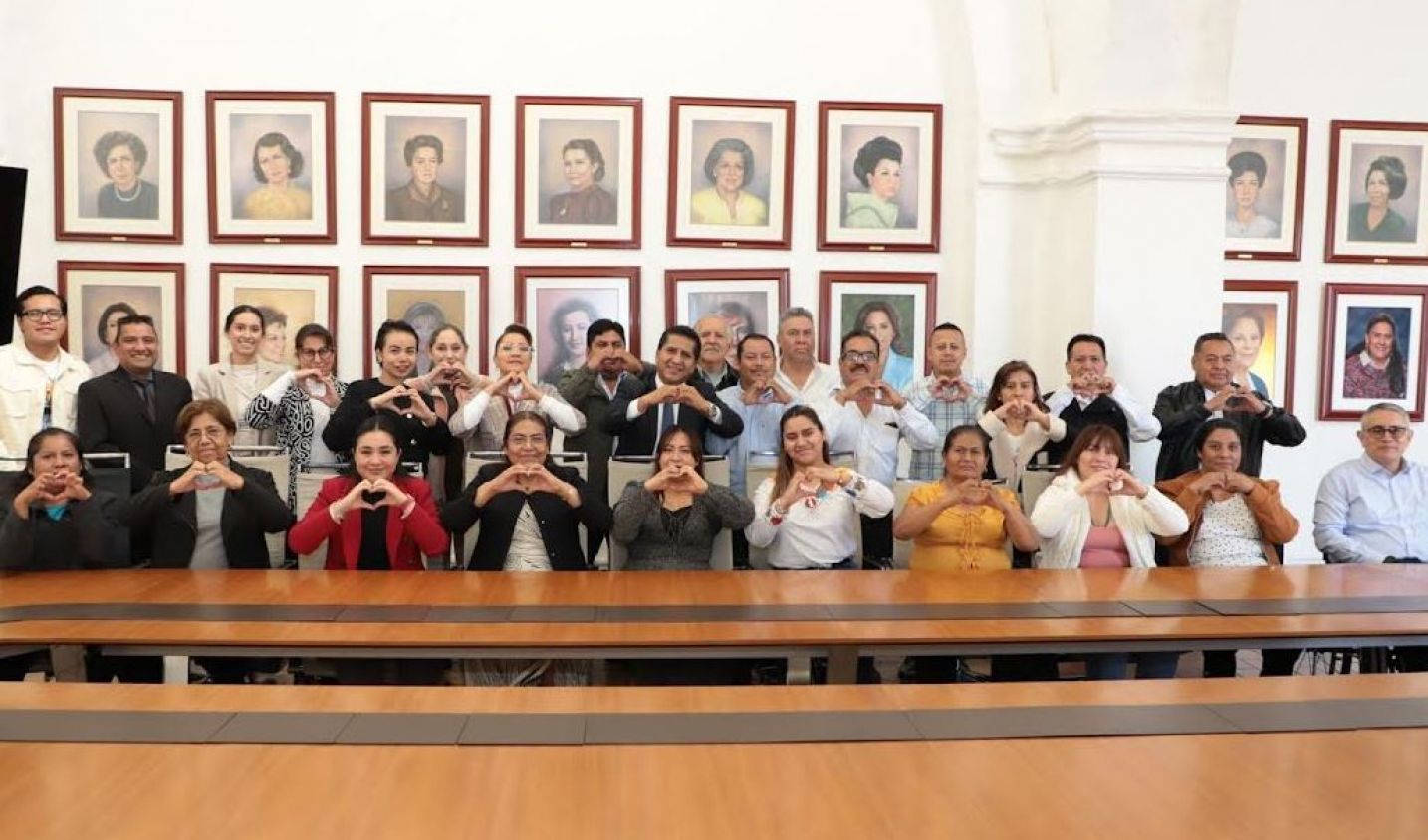 Reunión entre SEDIF y ediles de Puebla para mejorar la asistencia social
