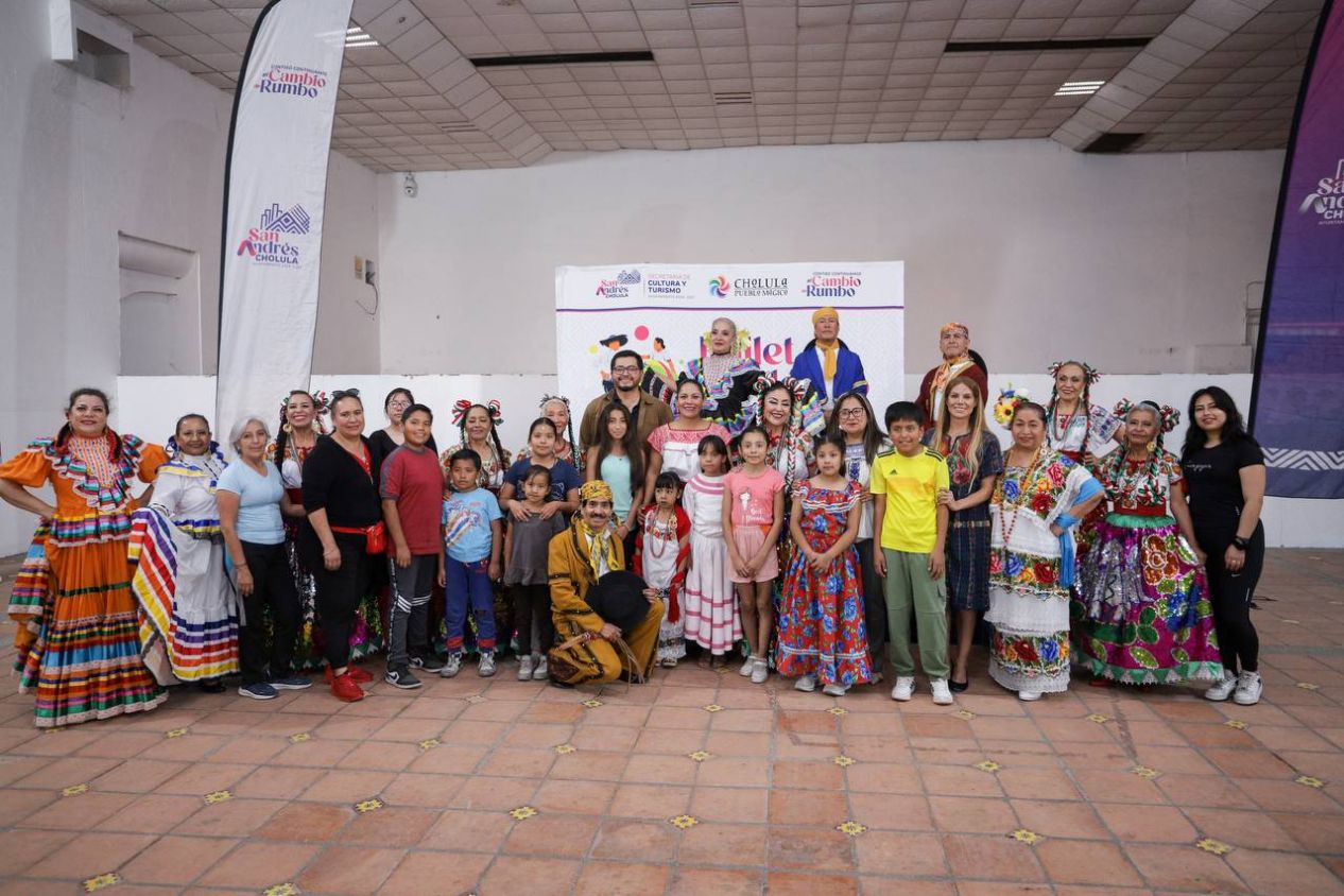 Impulsa Lupita Cuautle la Identidad Cultural con Ballet Folclórico Municipal 