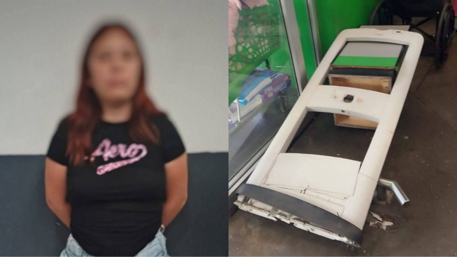 Detienen en Chiautempan a mujer por robo en conocida tienda comercial