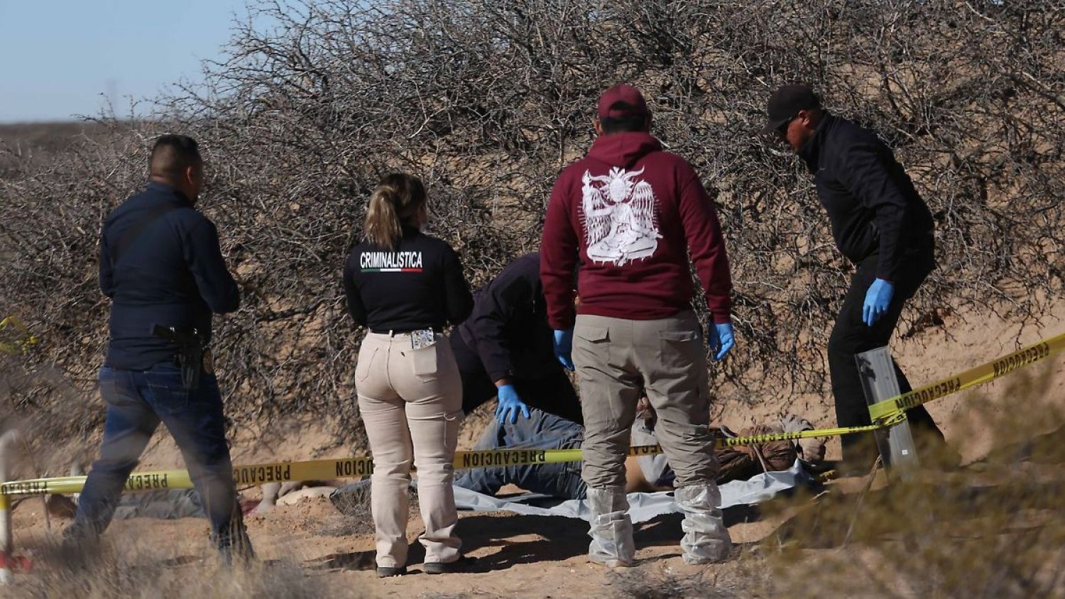 Hallan cuerpos de 4 hombres en frontera Oaxaca-Veracruz; entre ellos, trabajadores de la CFE