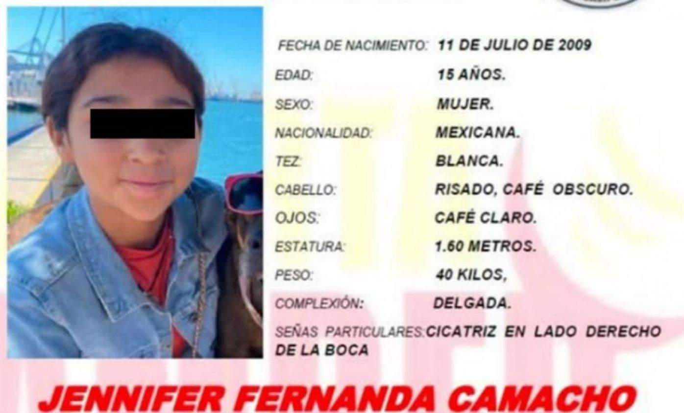 Jennifer Fernanda, desaparecida en Tijuana, es hallada en Puebla