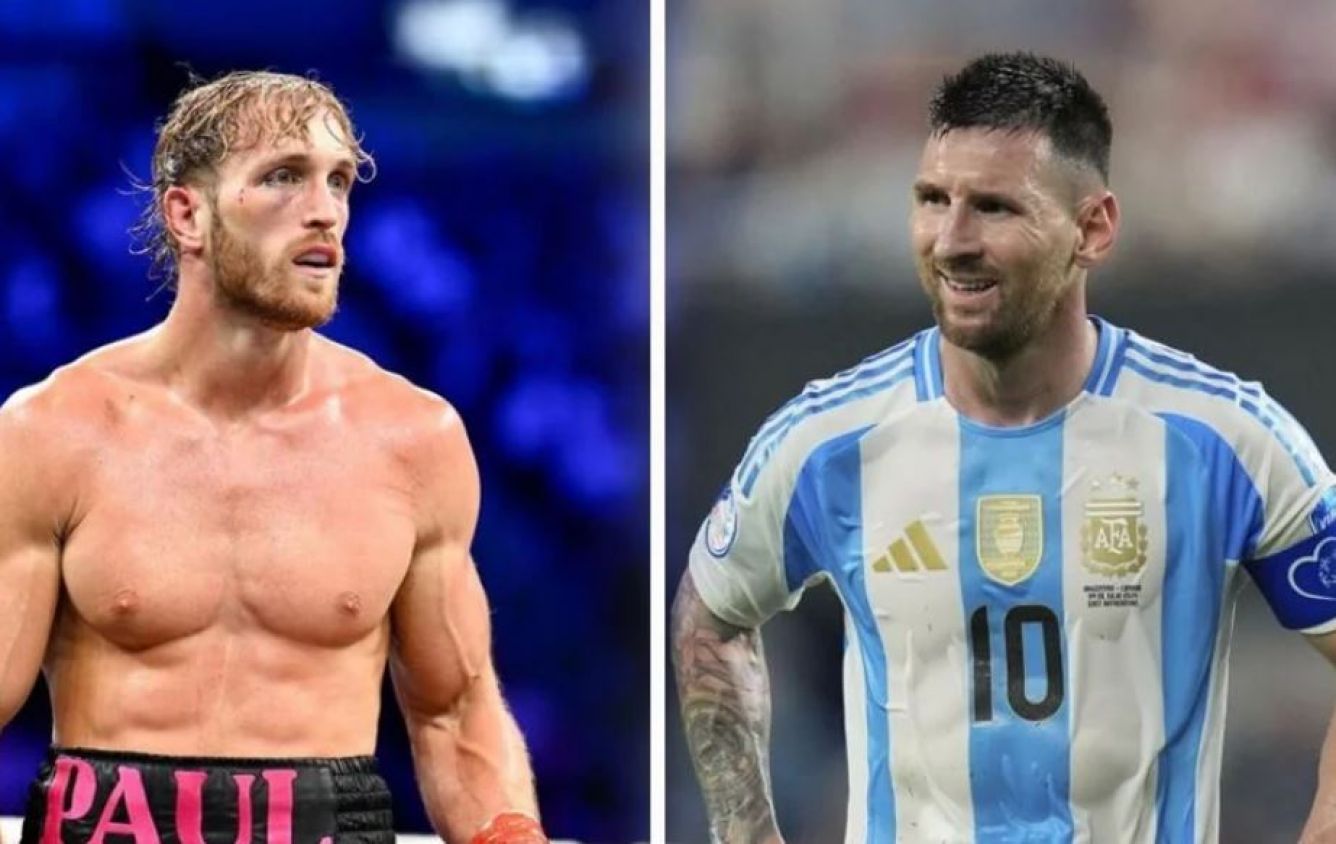 Logan Paul desafía a Lionel Messi a un combate de boxeo