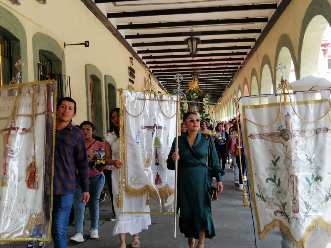  Bajada de la Santísima Virgen de los Remedios da inicio a la Feria Patronal en Cocoyotla