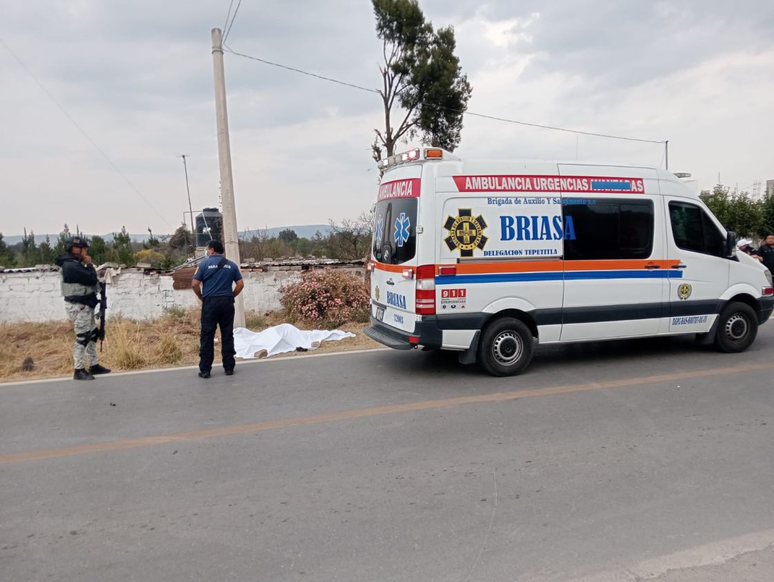 Muere joven motociclista en accidente vial ocurrido en Tepetitla; no portaba casco