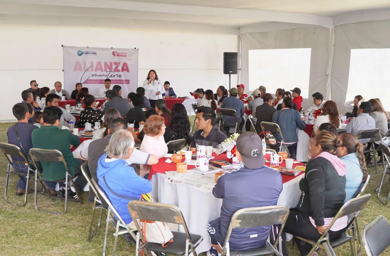 Encuentro de Trabajo Comunitario en San Andrés Cholula