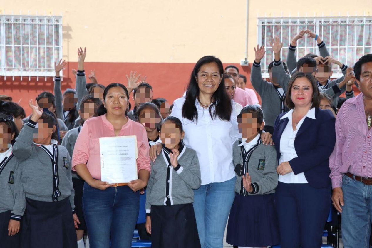 Ariadna Ayala impulsa la educación con nuevo comedor escolar en Atlixco