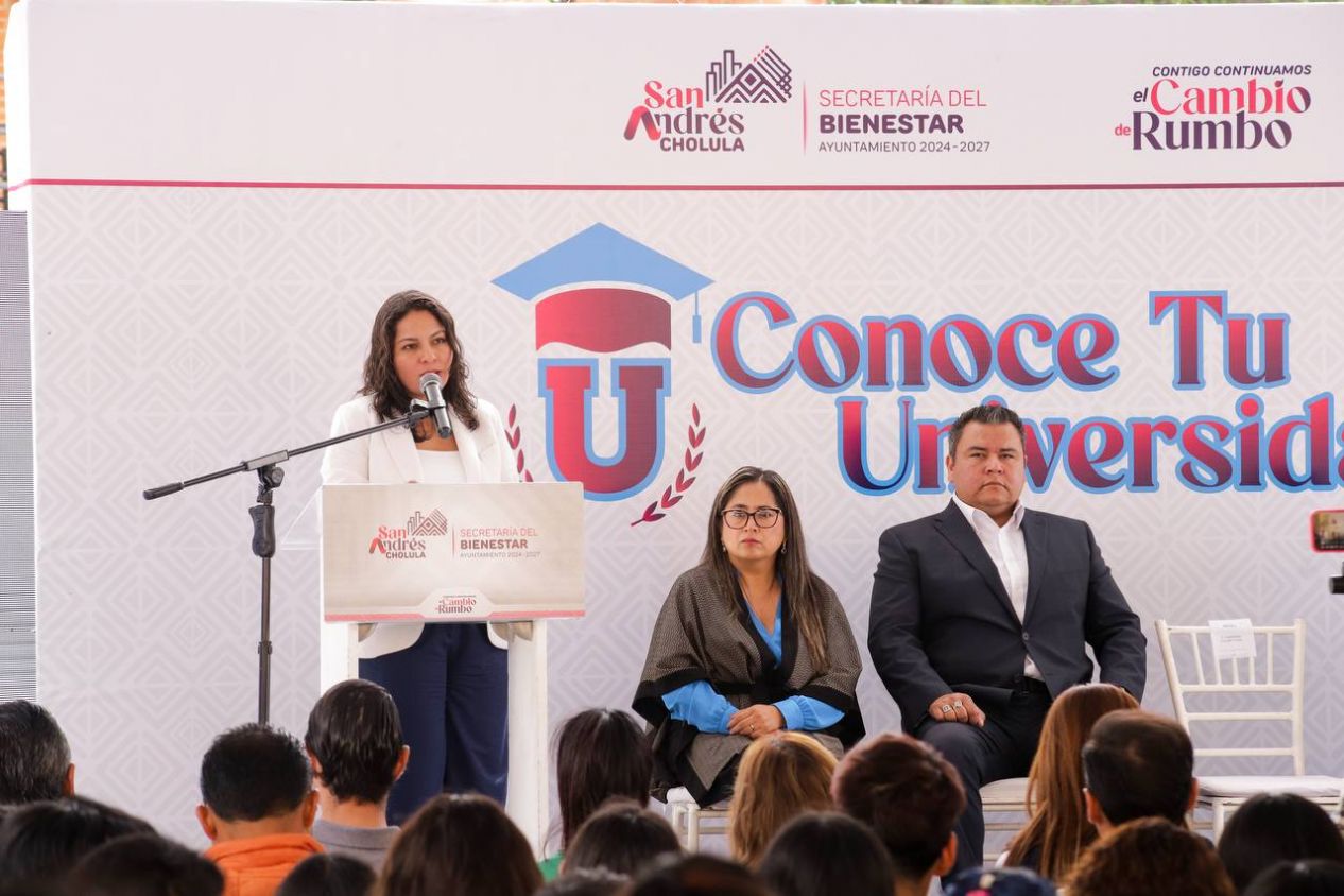 Fortalece Lupita Cuautle la educación en San Andrés Cholula con la feria "Conoce tu Universidad"