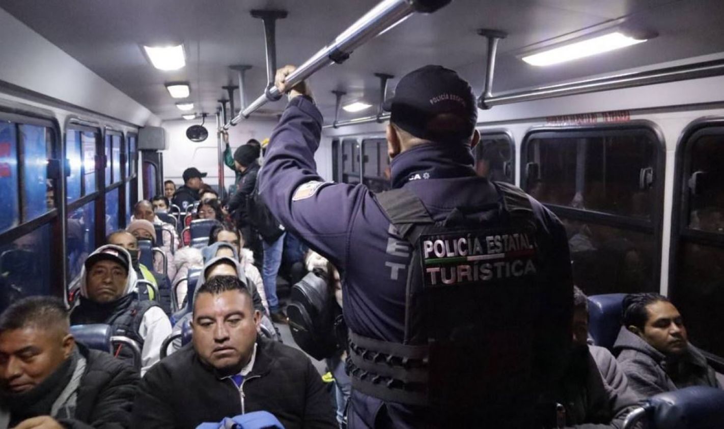 "Transporte Protegido" en Puebla para garantizar seguridad pública