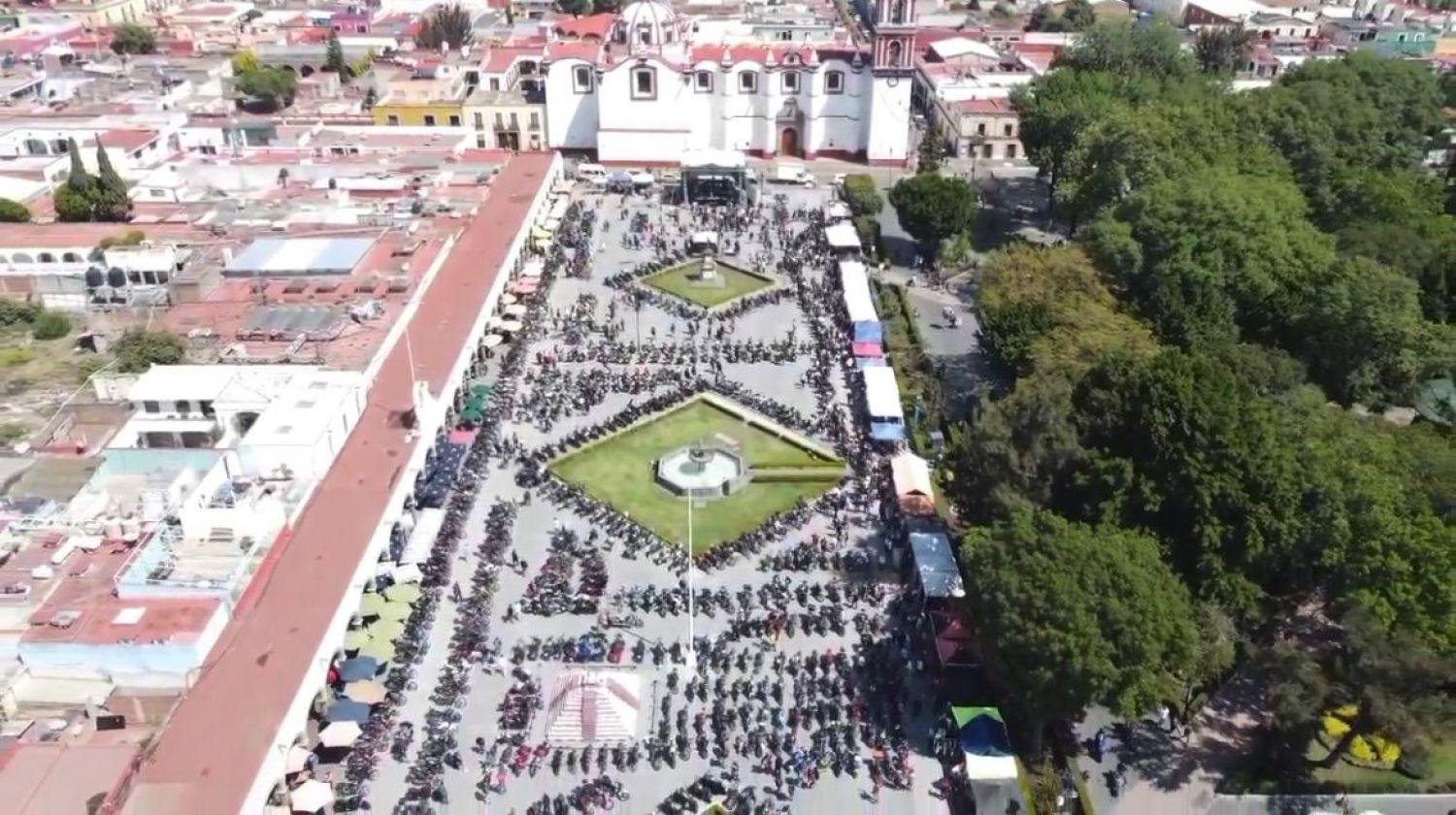 Un éxito, la Mega Rodada Cholula 2025