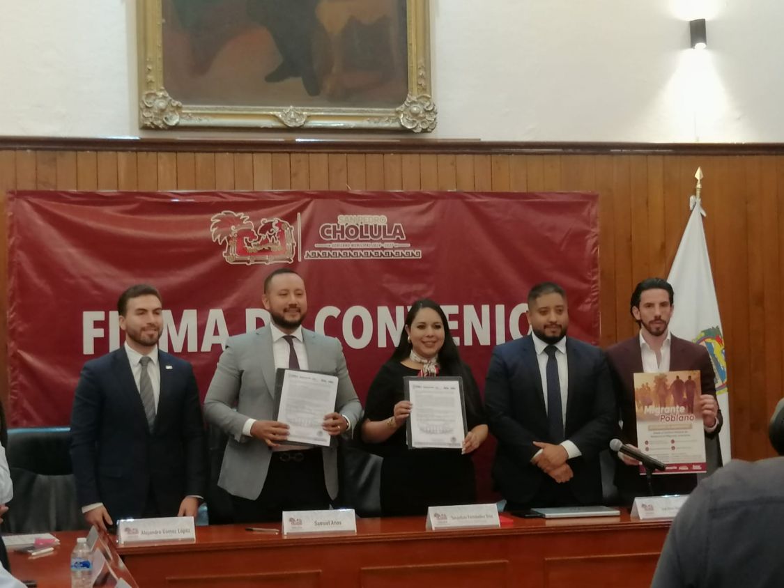 Tonantzin Fernández signa convenio para apoyar a migrantes deportados de EE.UU.