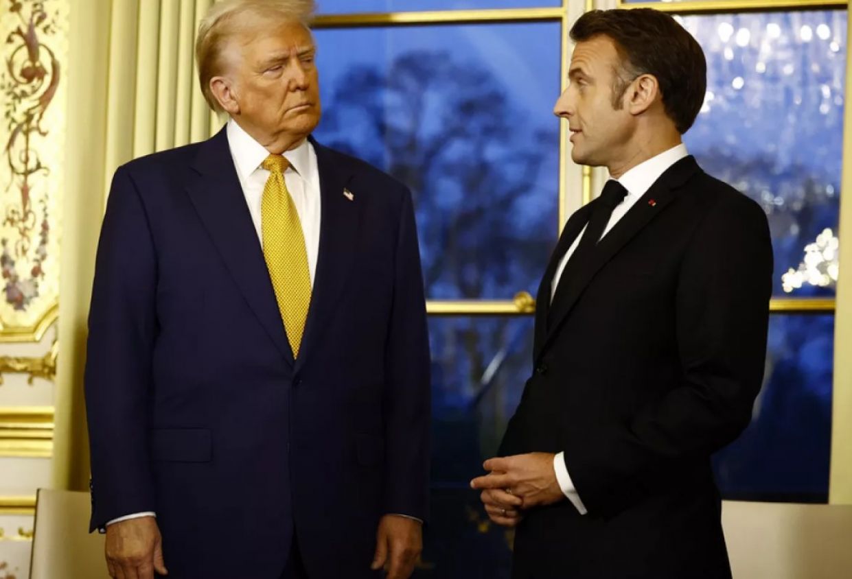 Macron desmiente a Trump sobre financiamiento europeo a Ucrania