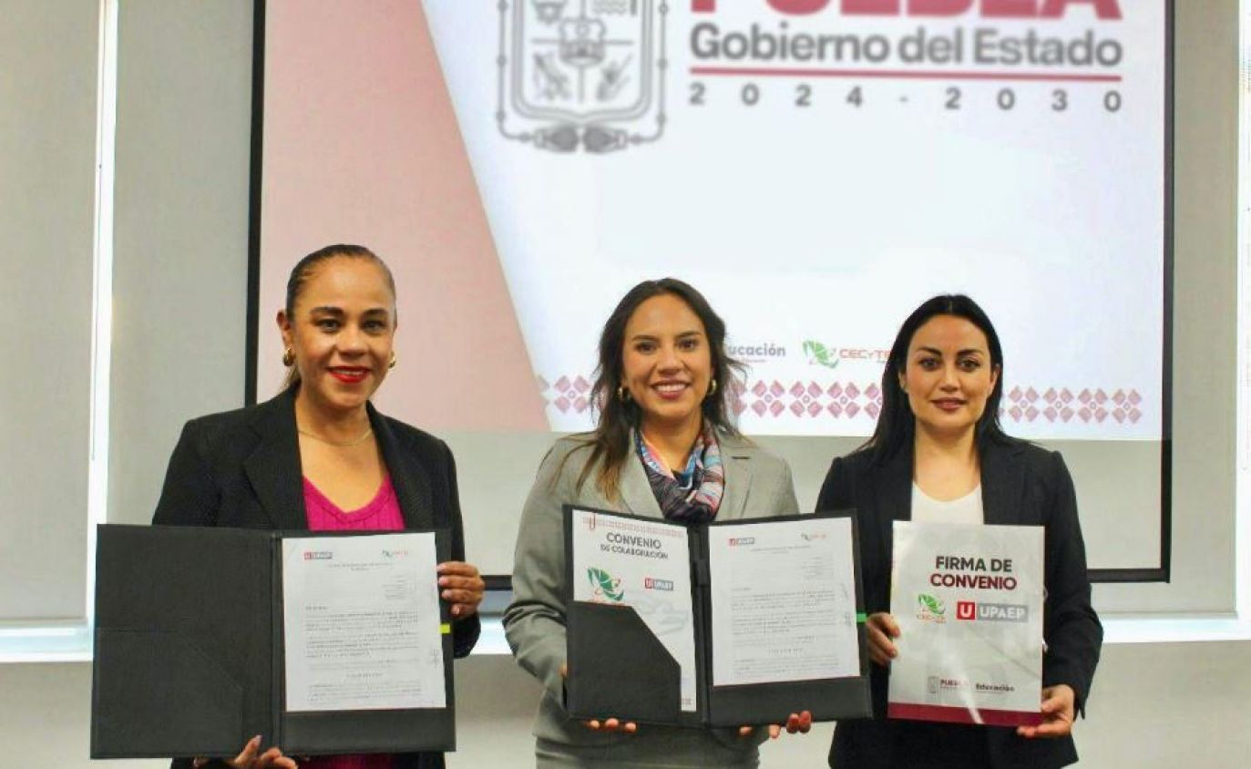 Convenio de Becas CECyTE Puebla y UPAEP